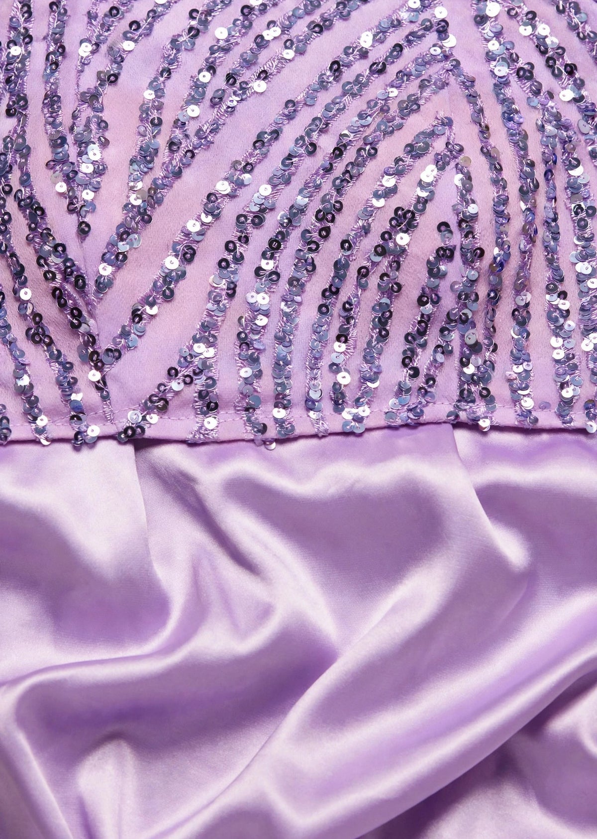Lavender Sequin Set