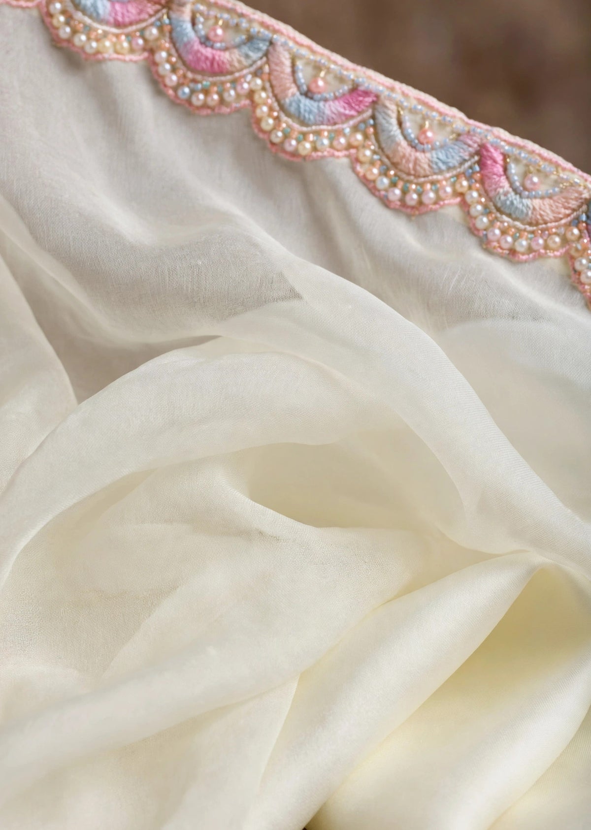 Ivory Drape Set