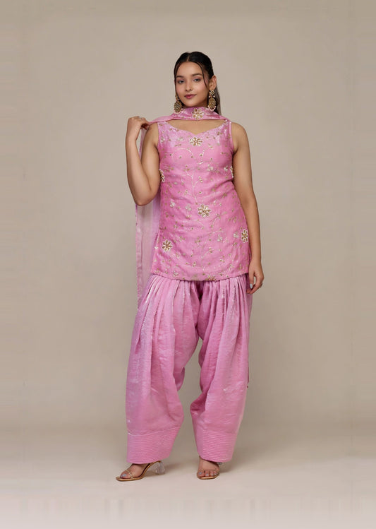 Blush Pink Kurta Set