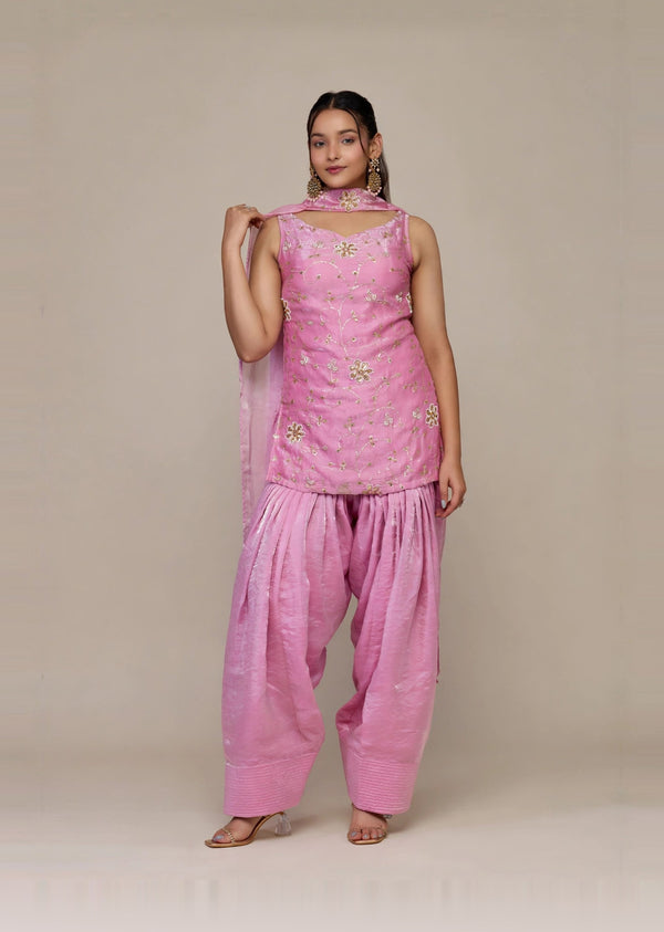 Blush Pink Kurta Set