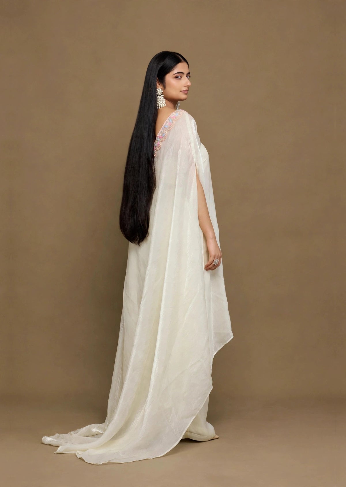 Ivory Drape Set
