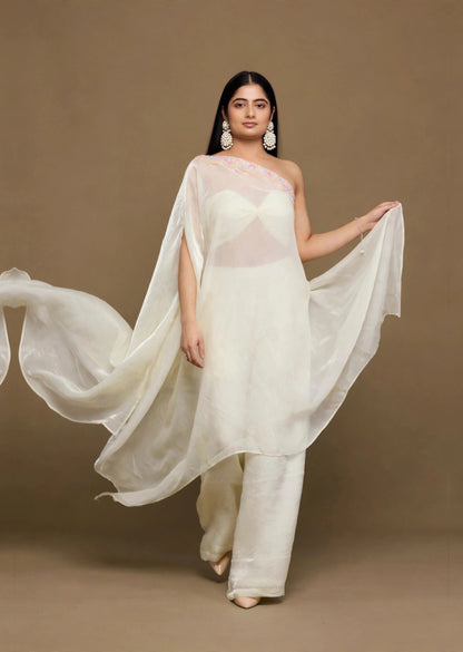 Ivory Drape Set