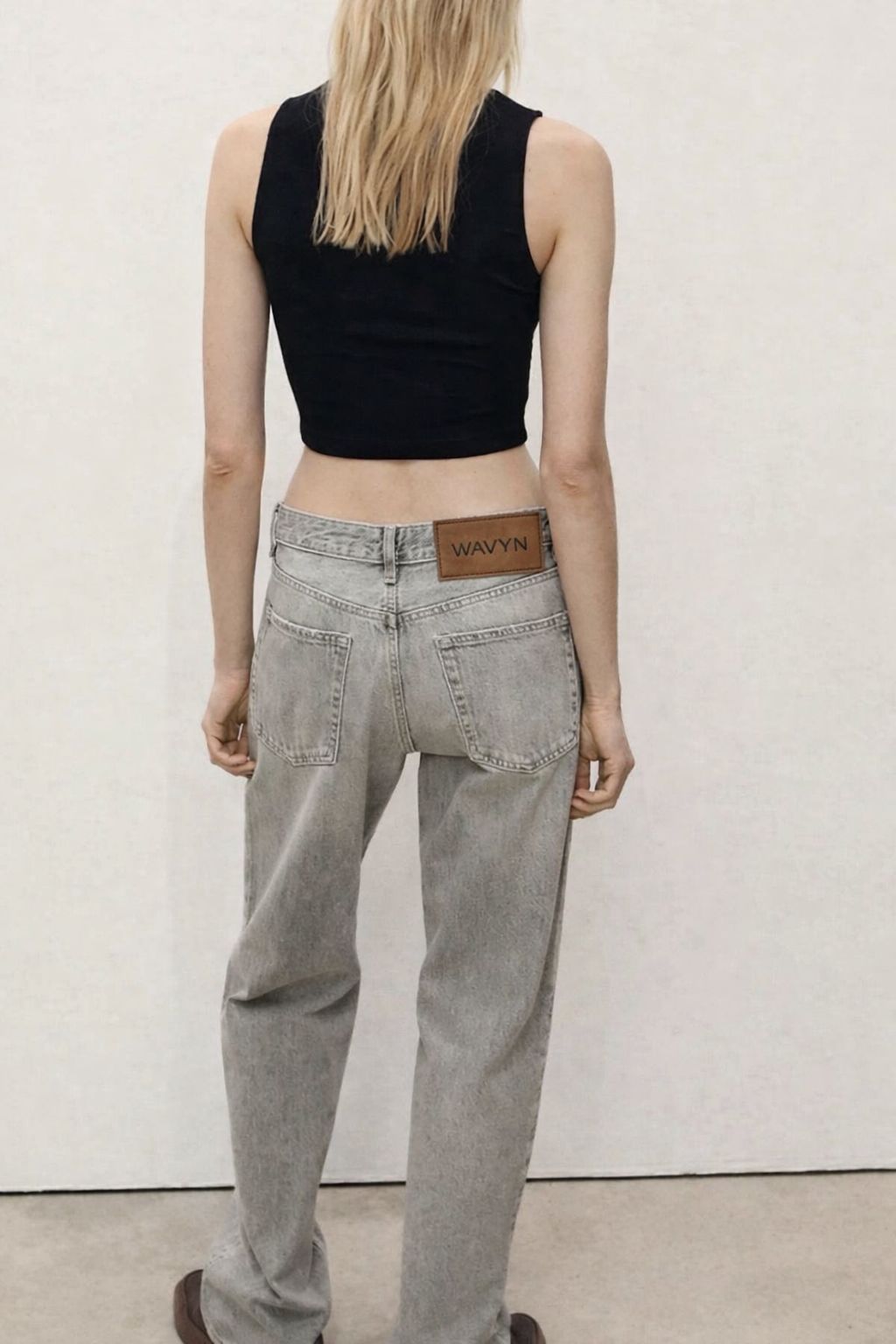 Straight leg Dusky Grey