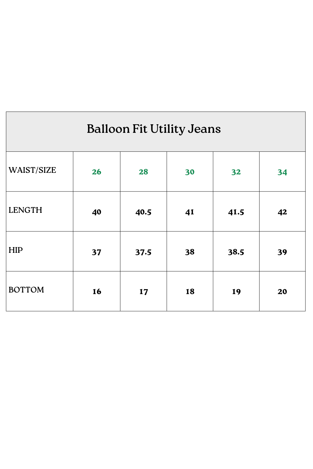 Balloon Fit Utility Jeans