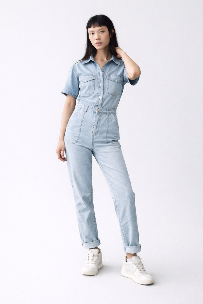 Jumpsuit denim blue