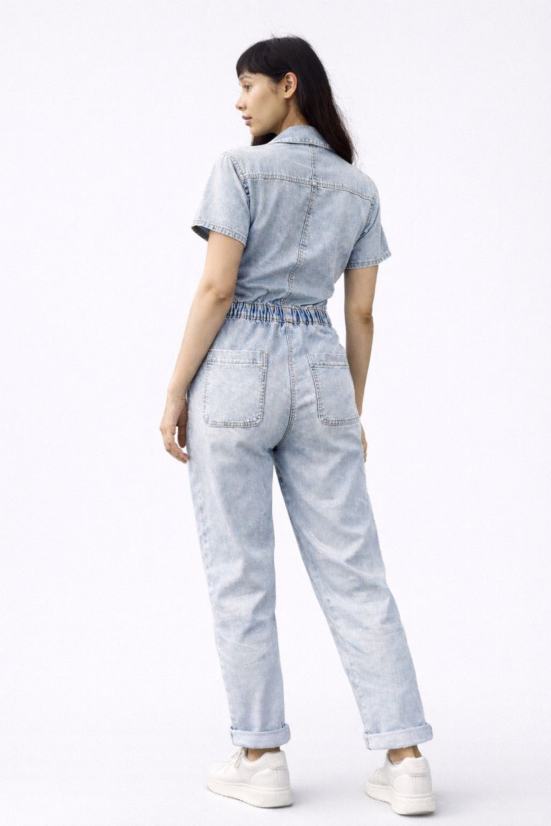 Jumpsuit denim blue