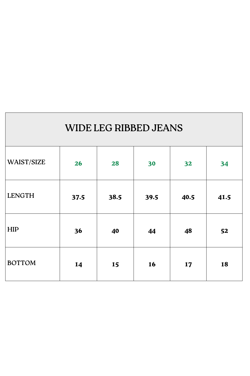 WIDE Leg ribbed jeans - Dark  blue