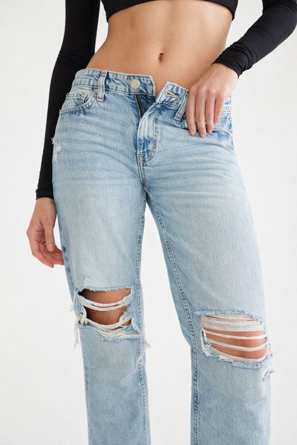 Slim Straight Fit Toned Jeans