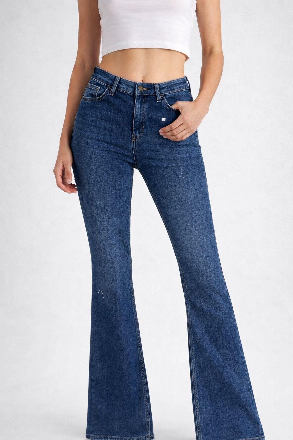 Boot cut Jeans -Dark Blue