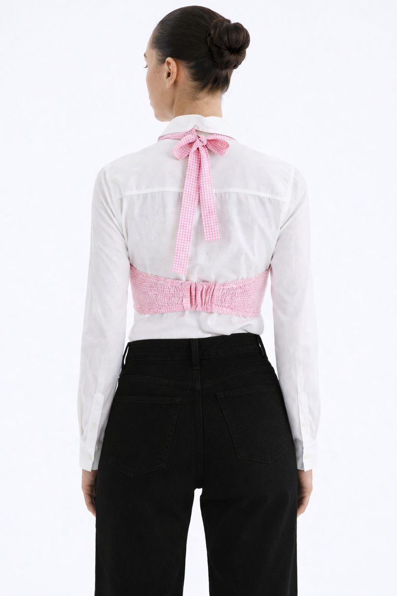 Pink Gingham Co-Ord Set