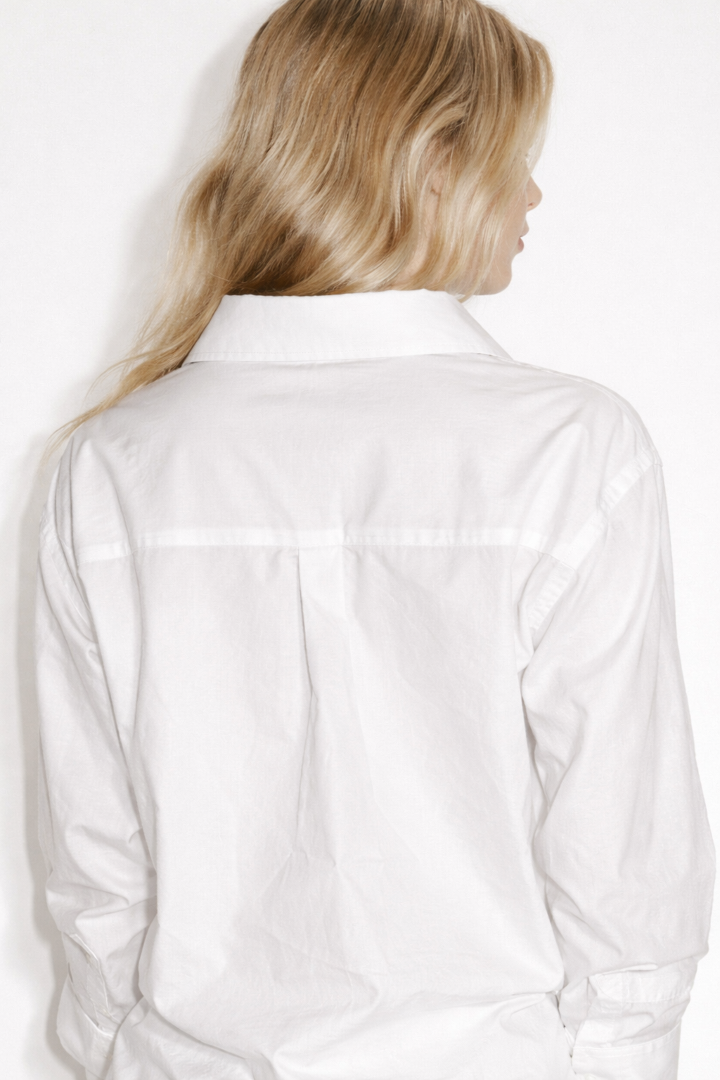 Women Oversized Shirt White