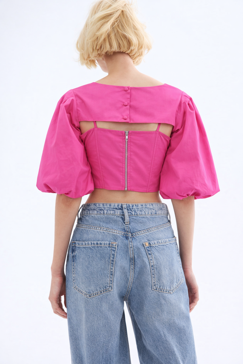 Corset Top- Pink