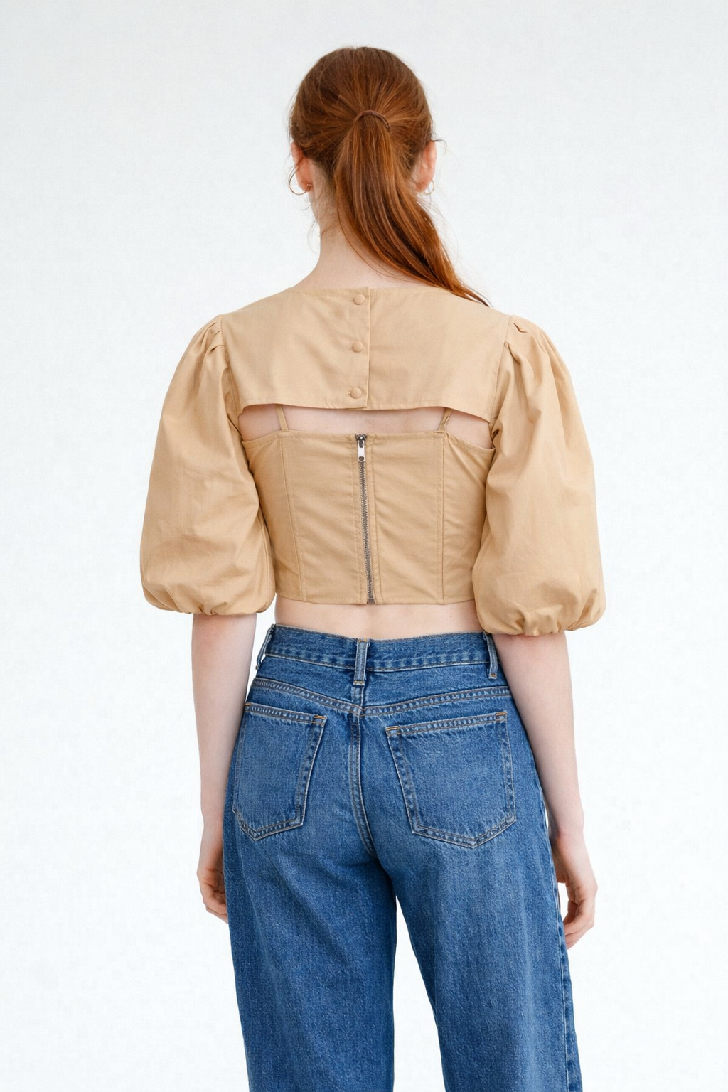 Corset Top- Brown