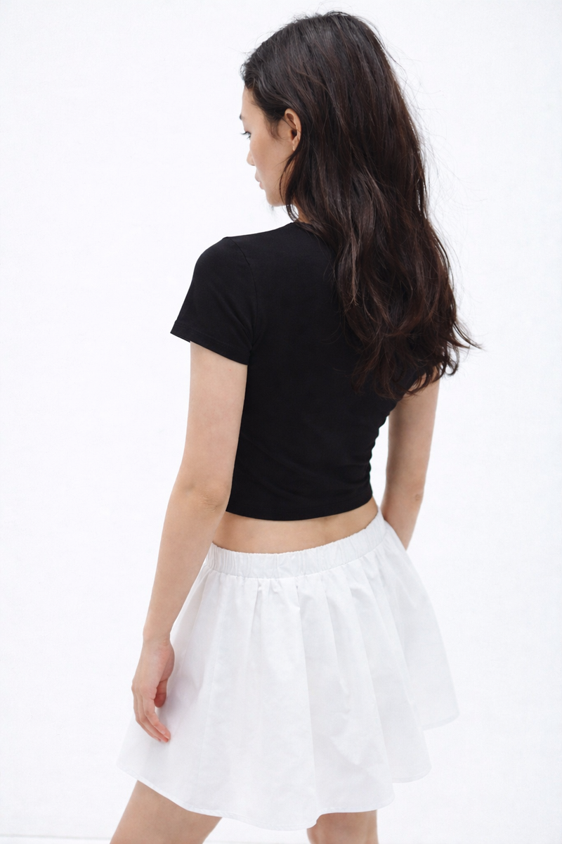 Women Ooh La La Graphic Crop t-shirt Top