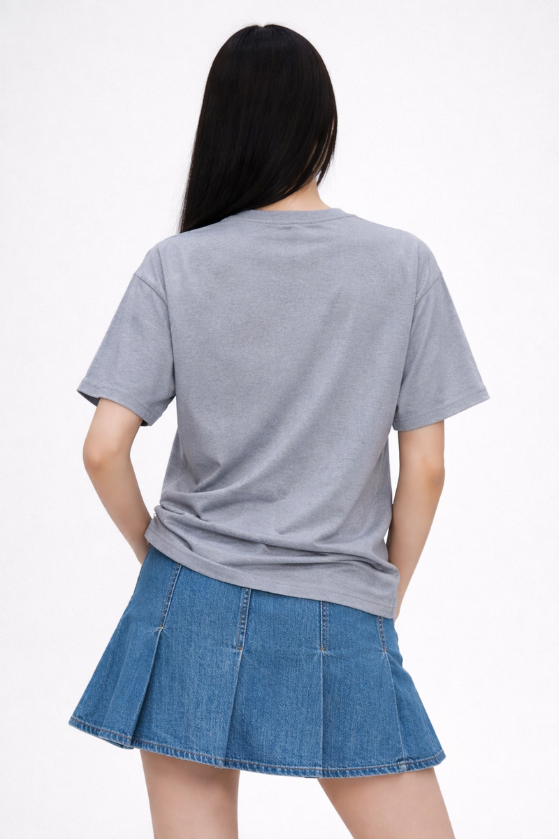 Champagne Please Oversized Tee