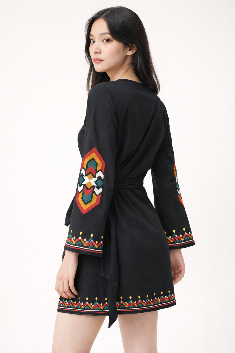 Ethnic wrap Top