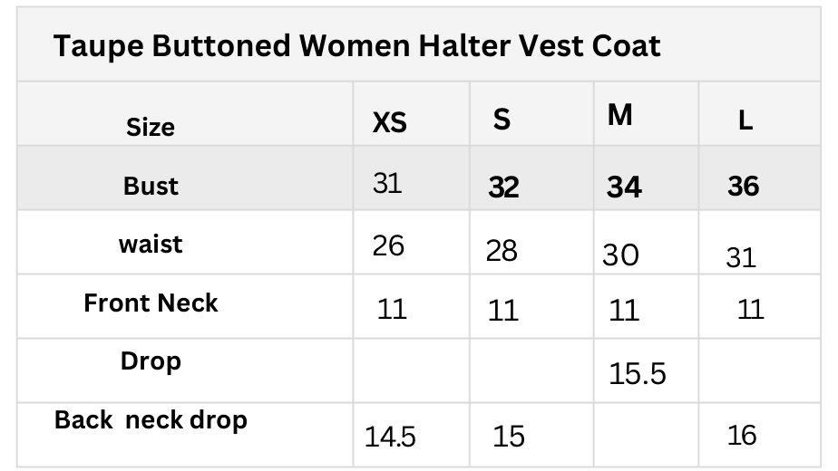 Woman Beige Vest Coat