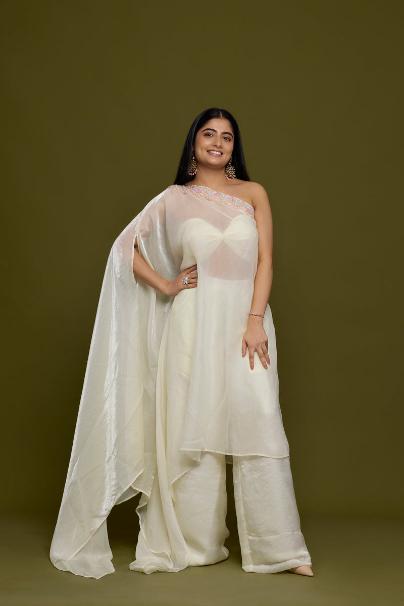 Ivory Drape Set