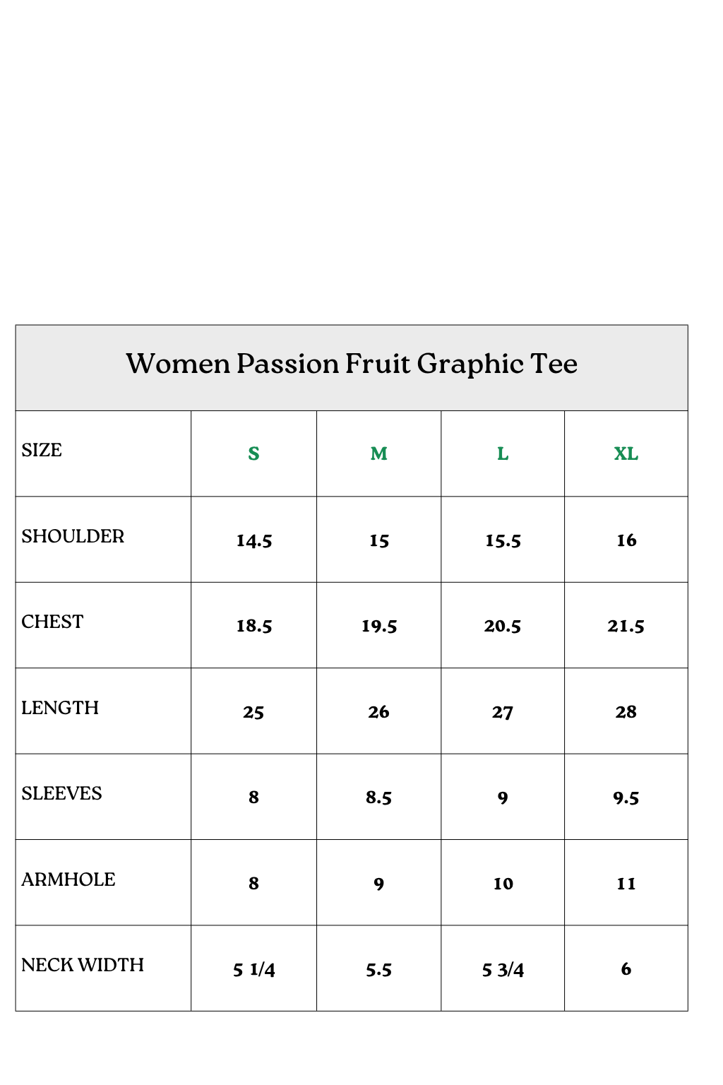 Women Passion Fruit Graphic Tee