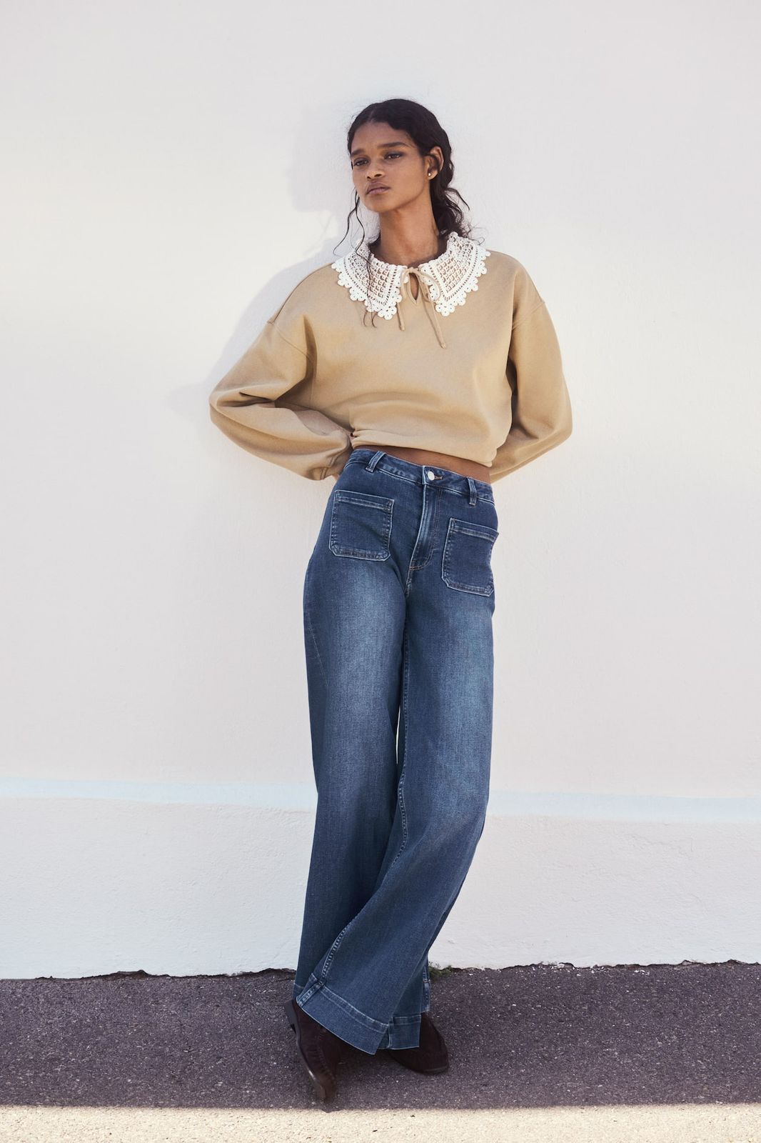 Front pocket jeans