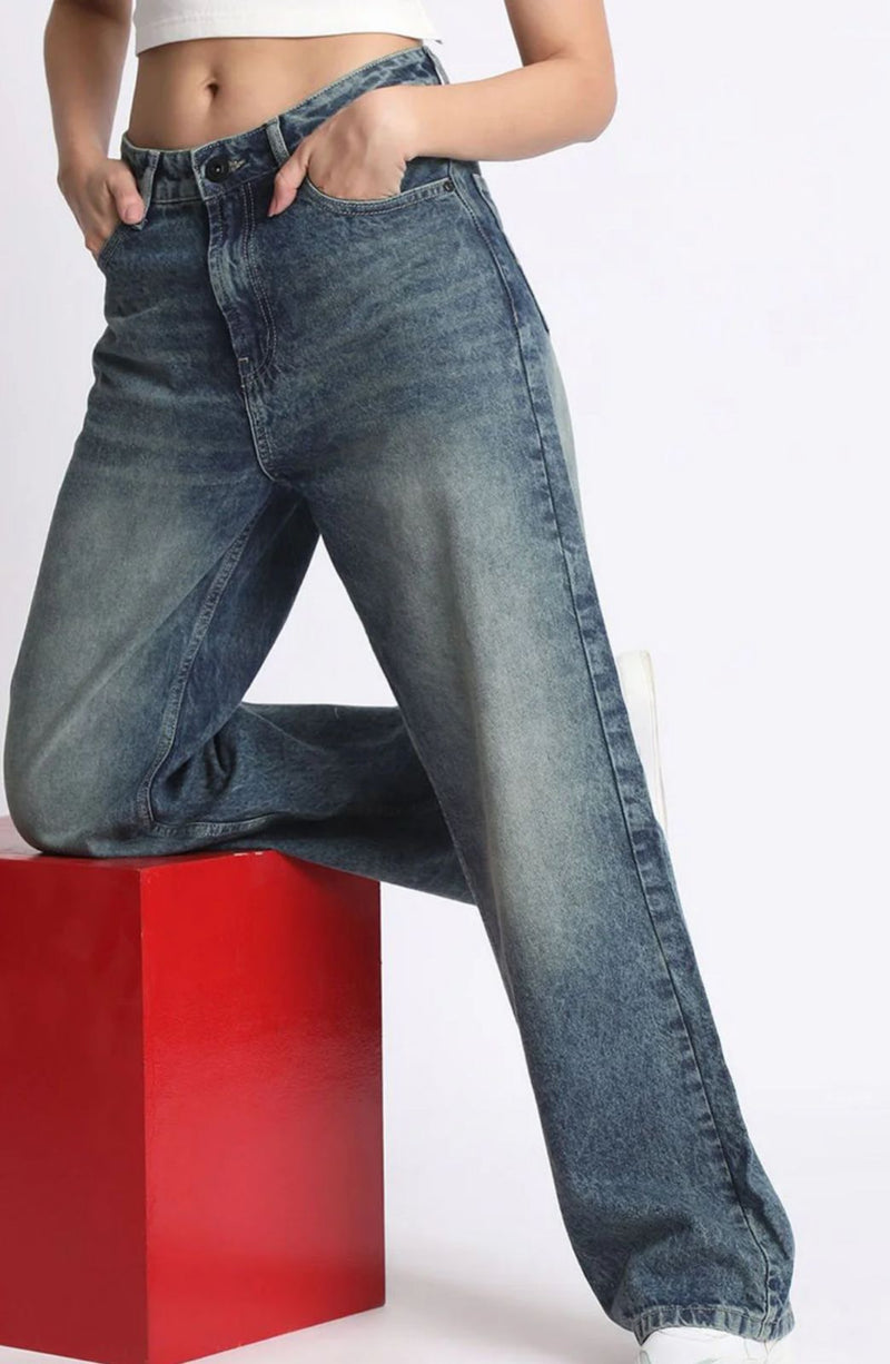 Wide leg - vintage jeans