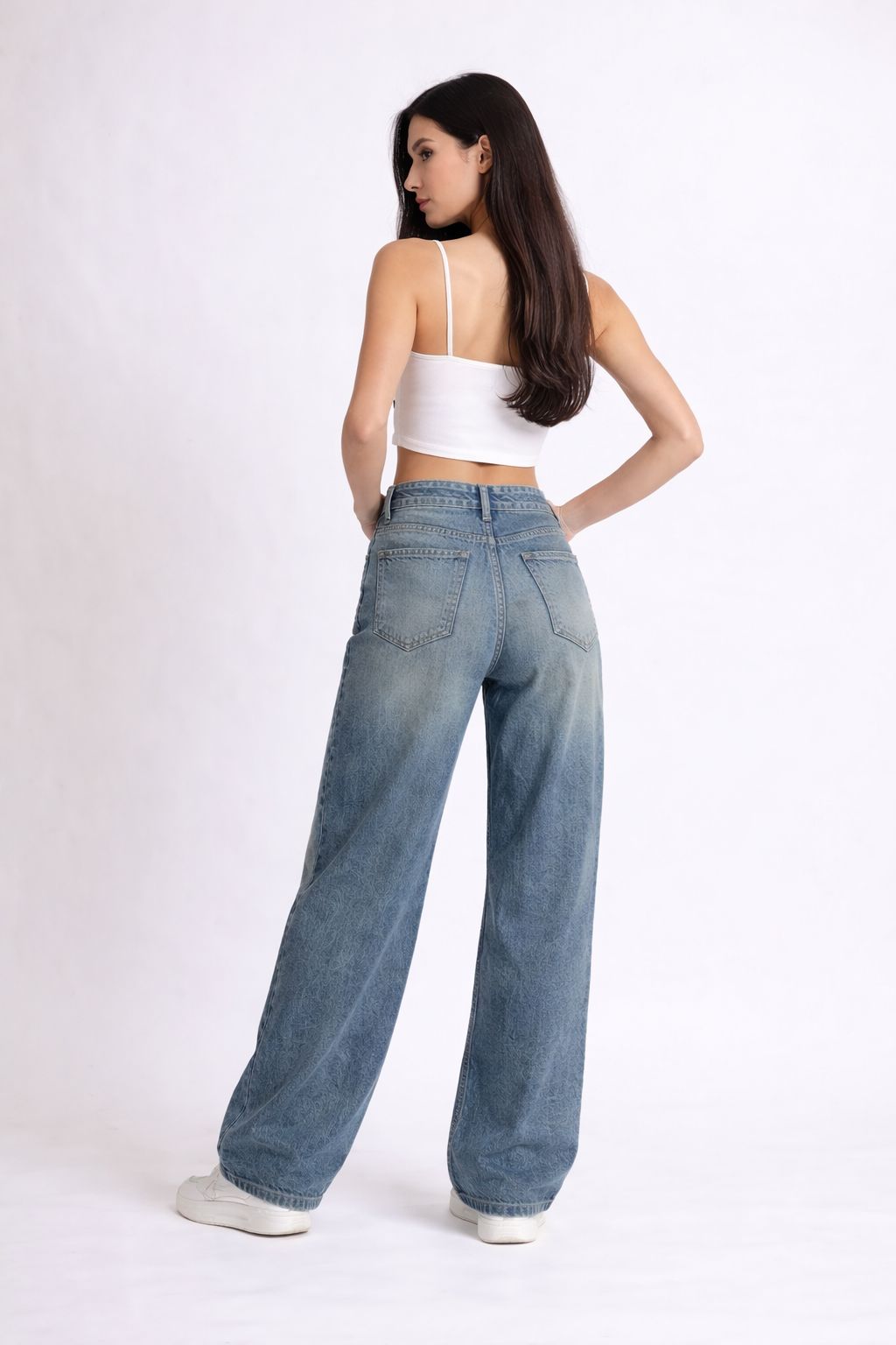 Wide leg - vintage jeans