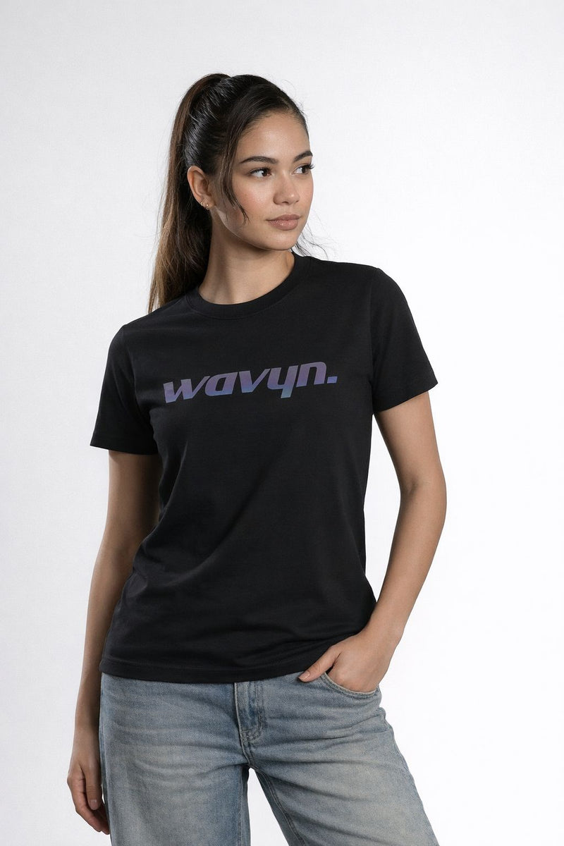 Wavyn Launch Party Tee- Black-F