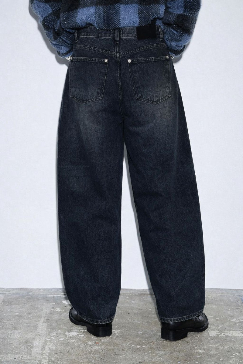 Balloon Fit Utility Jeans