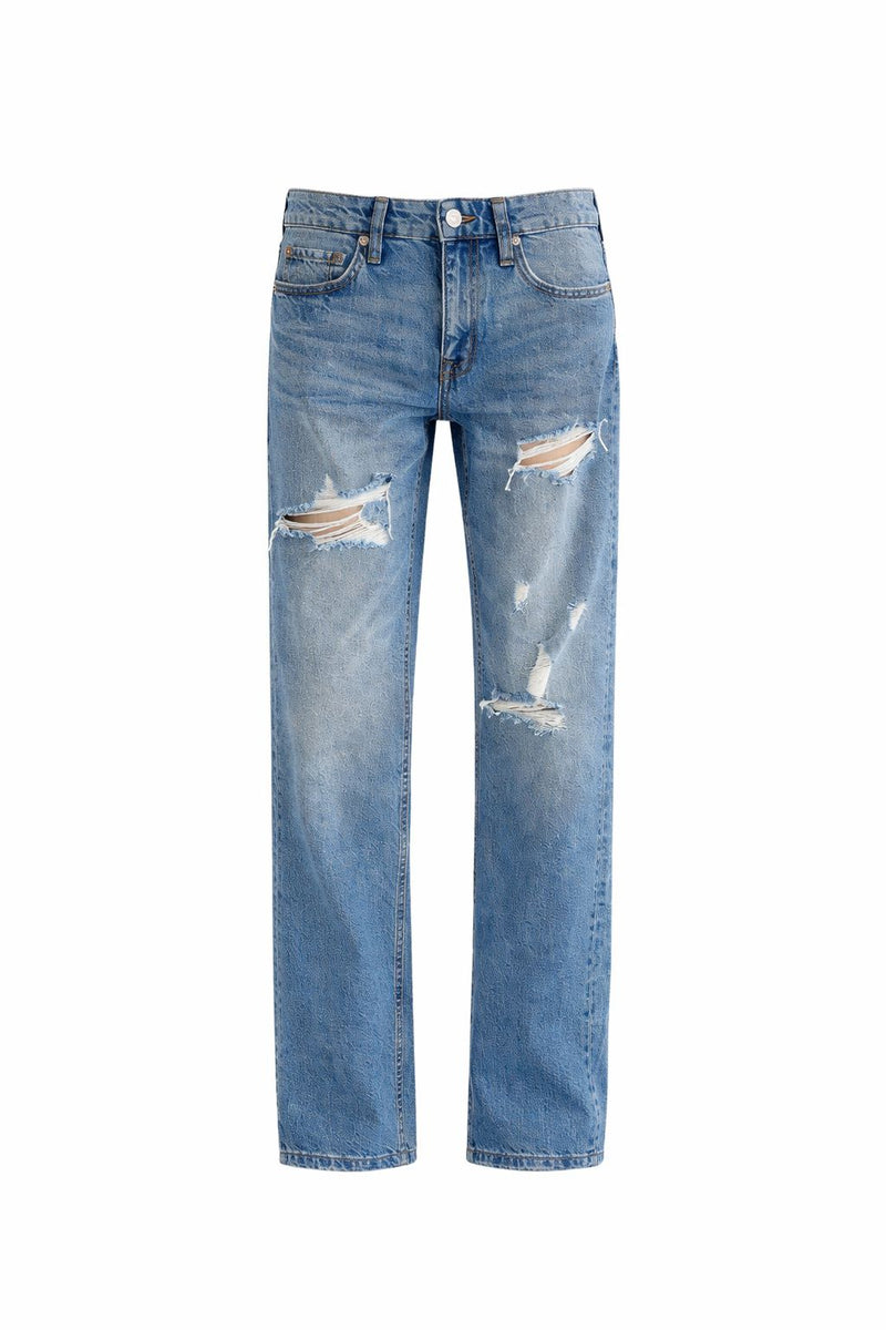 Straight fit Distressed jeans