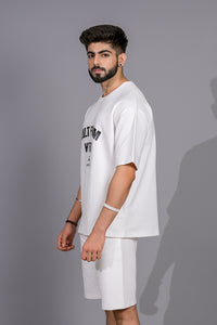 Off-White Co-ord Set - 'BUILT FROM WITHIN'