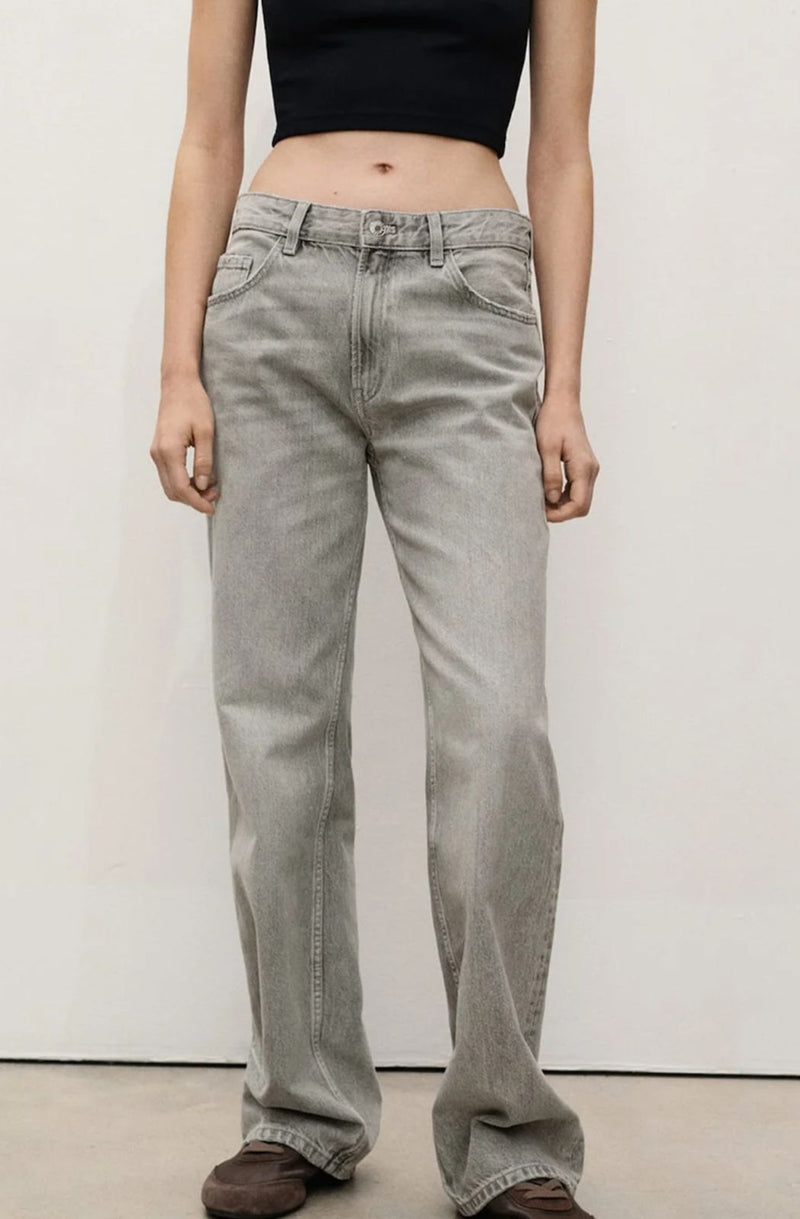 Straight leg Dusky Grey