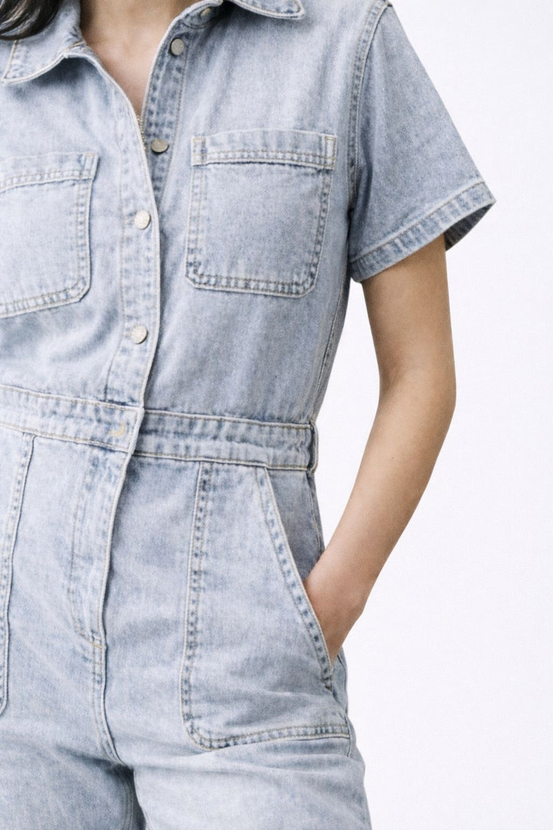 Jumpsuit denim blue
