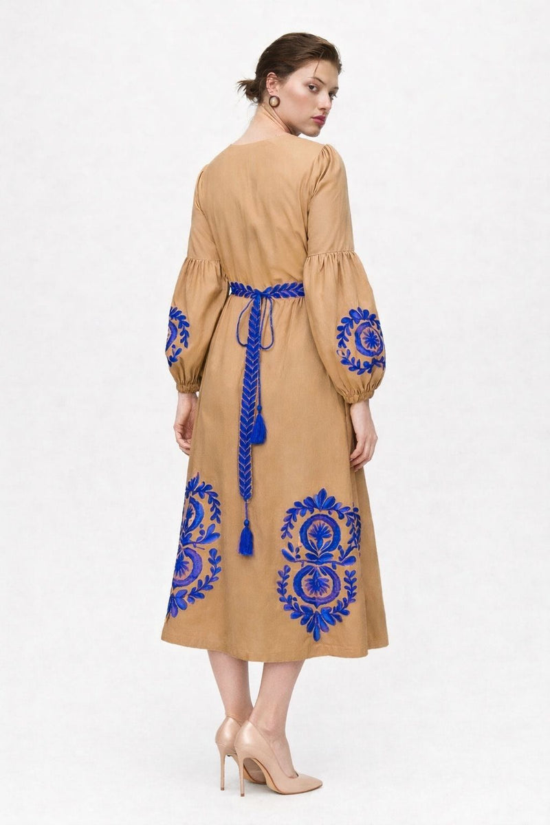 BOHO Dress- Brown