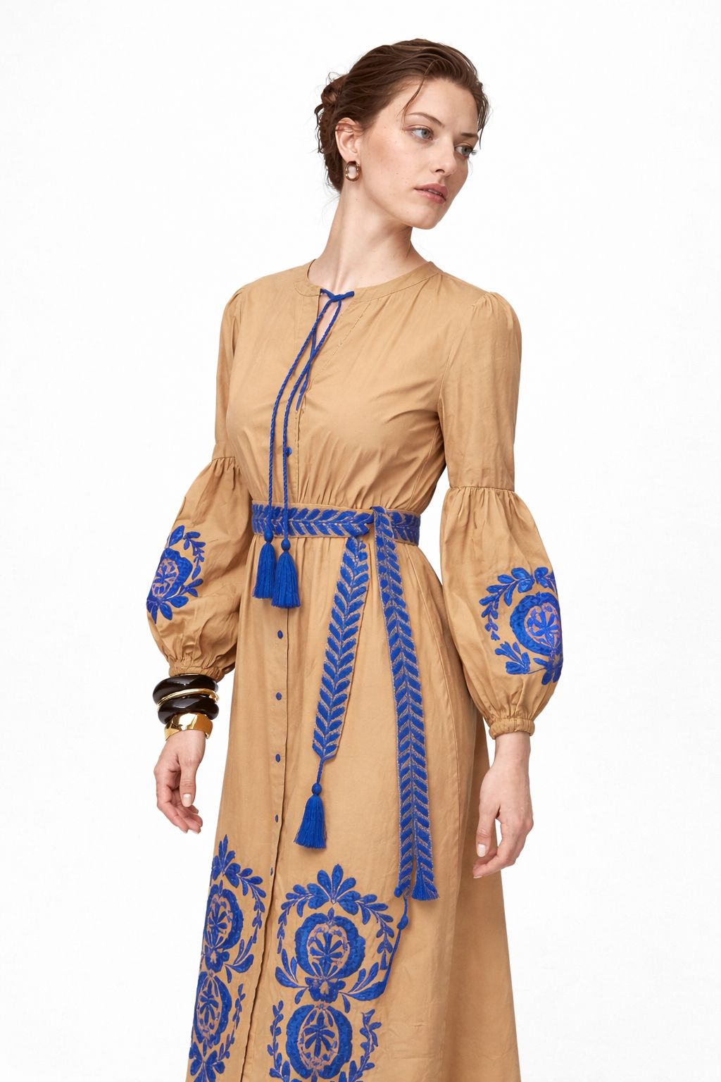 BOHO Dress- Brown