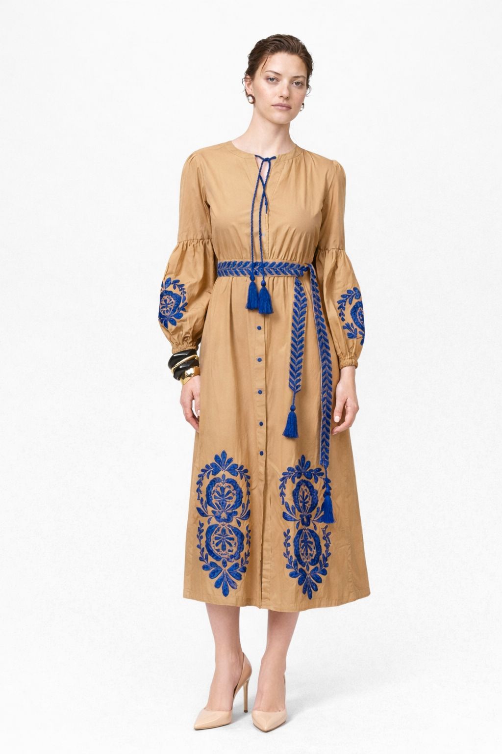 BOHO Dress- Brown