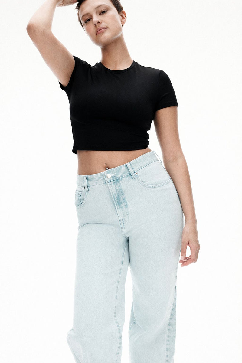 Midnight Sculpt Crop Top