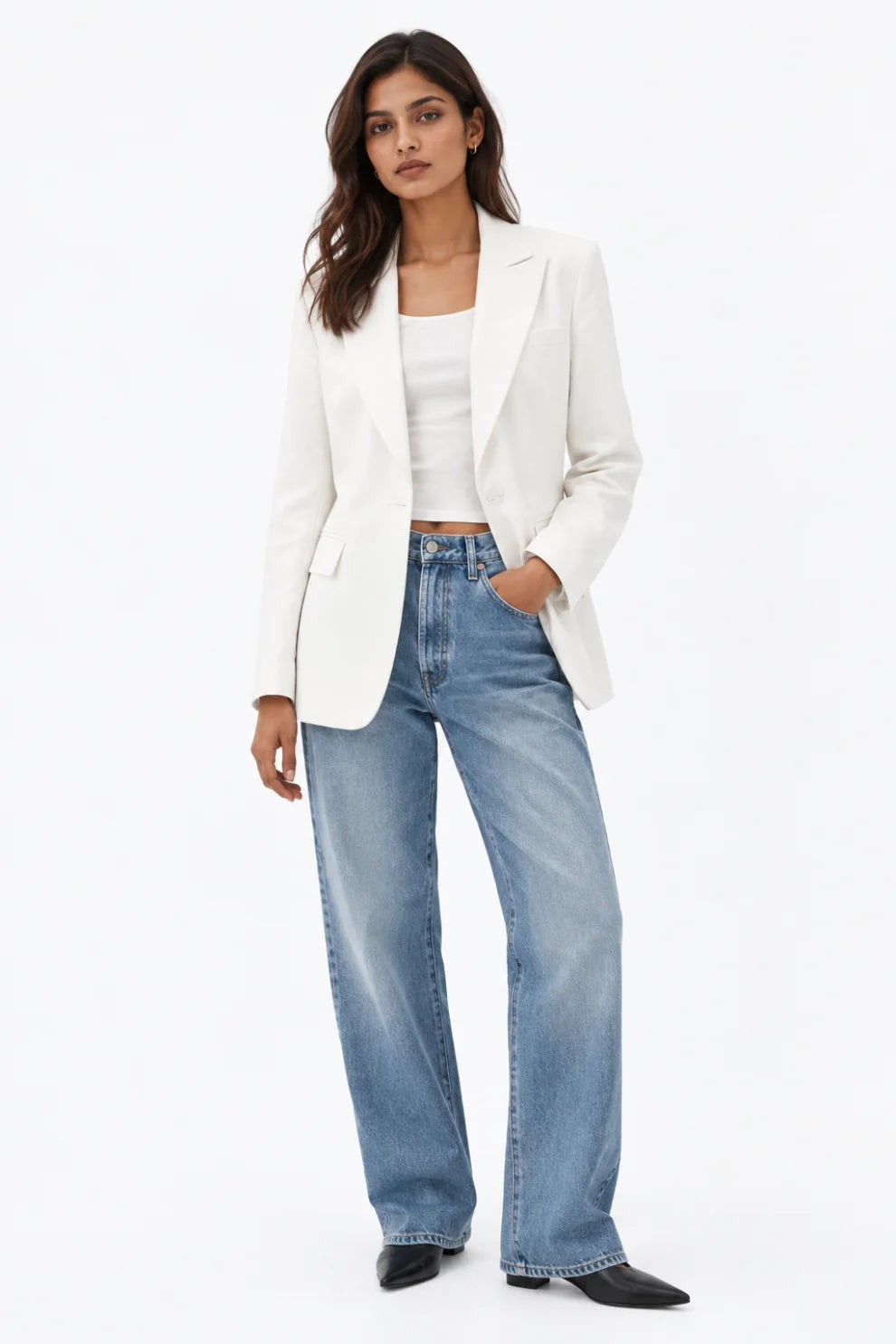 Semi Formal blazer - White