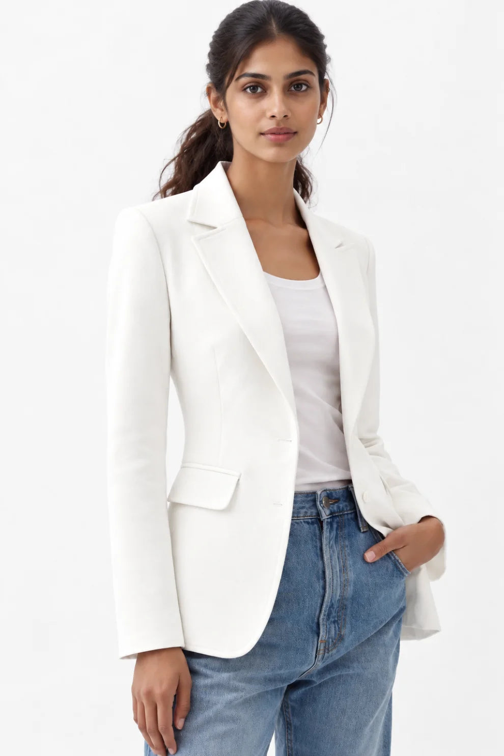 Semi Formal blazer - White