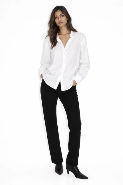 Women Oversized Shirt White