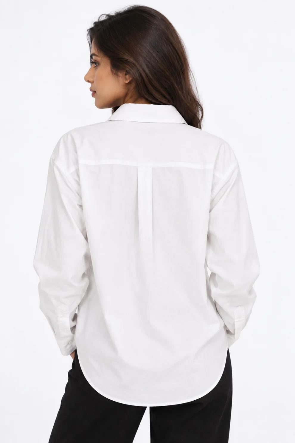 Women Oversized Shirt White